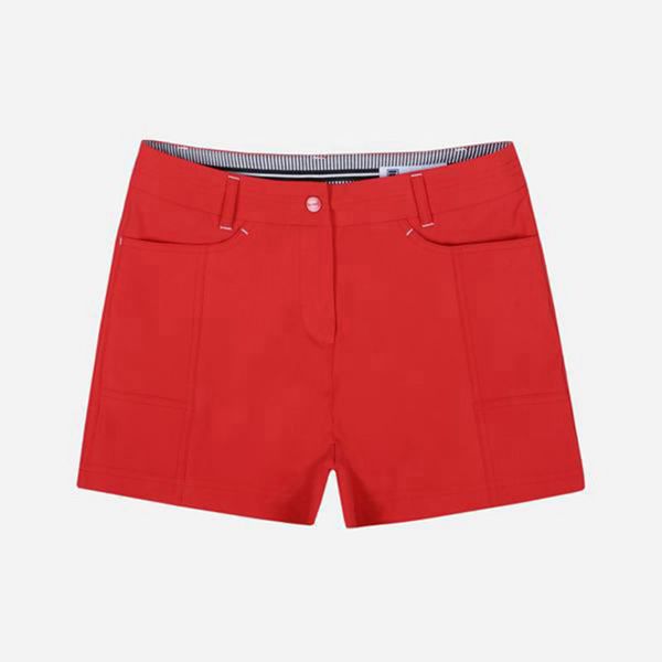 Fila Golf Women's Shorts - Red,NZ 649-47830